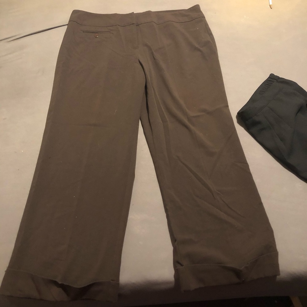 3/$10 Brown dress pants